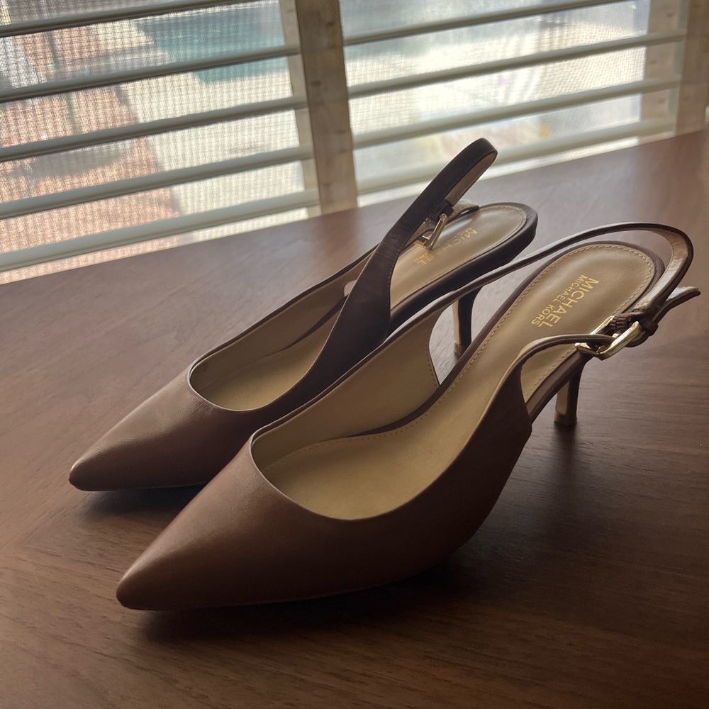 Michael Kors kitten heel